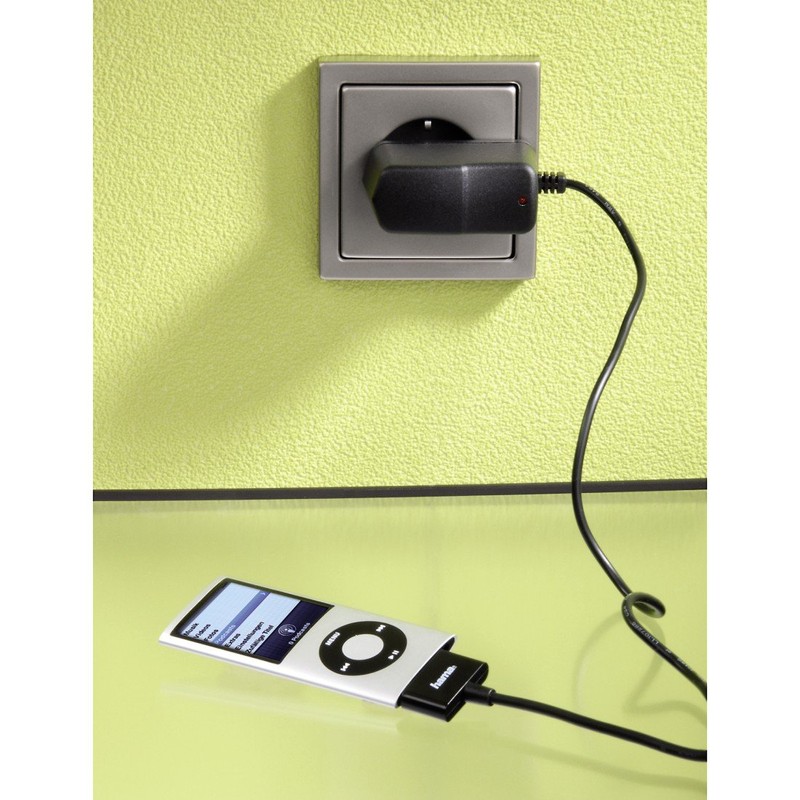 Hama Travel Charger, black
