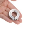uxcell 4pcs Single Split Clamp-On Shaft Collar 5/8" Bore One-Piece