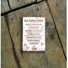 schilderkreis24 Funny Saying "Das Kaffee Unser" Magnet Coffee Decoration Fridge