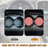 Mearo 2PCS Car Cup Coaster, Non-Slip Universal Insert Coaster, Car