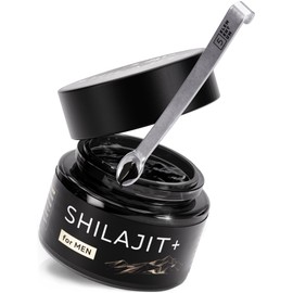 Shilajit Original Himalaya High Dose for Men - 82% Fulvic Acid 50g Premium Mumijo from Himalya Mountains I Hand Harvest Including 500mg Dosing Spoon