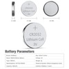 GutAlkaLi 20 Pack CR2032 Batteries - CR2032 3V Battery -