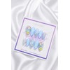 Summer Holiday Kitty Handmade Nail Tips - Short Ballerina /