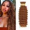 1WS #30 Deep Wave Braiding Hair Extensions 18 18 18