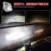 CHUSYYRAY Pair 7X6 5x7 LED Headlights Square For Chevy Express