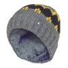 HEAT HOLDERS - Boys' Winter Knitted Plush Hat, Pebble Melange
