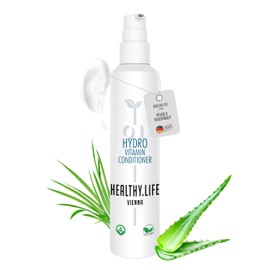 HEALTHY.LIFE VIENNA Hydro Vitamin Conditioner 200 ml with Aloe Vera & Seagrass - Moisturising Conditioner - Strengthens Hair & Makes it Softer - Hair Care - Conditioner for Men and Women