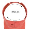 DOANNOTIUM - Gorros deportivos con visera de algodón, gorras vacías