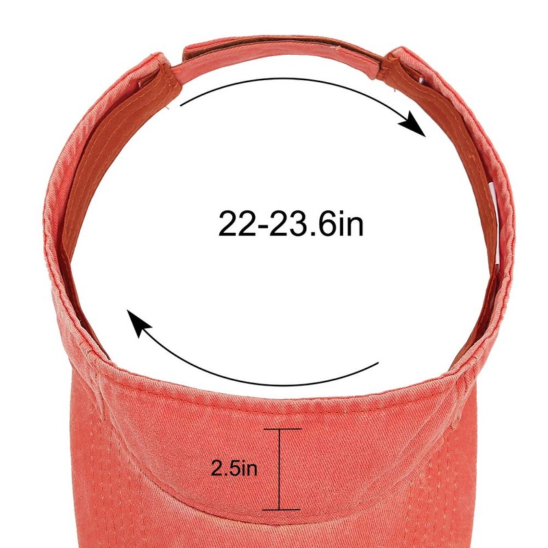 DOANNOTIUM - Gorros deportivos con visera de algodón, gorras vacías