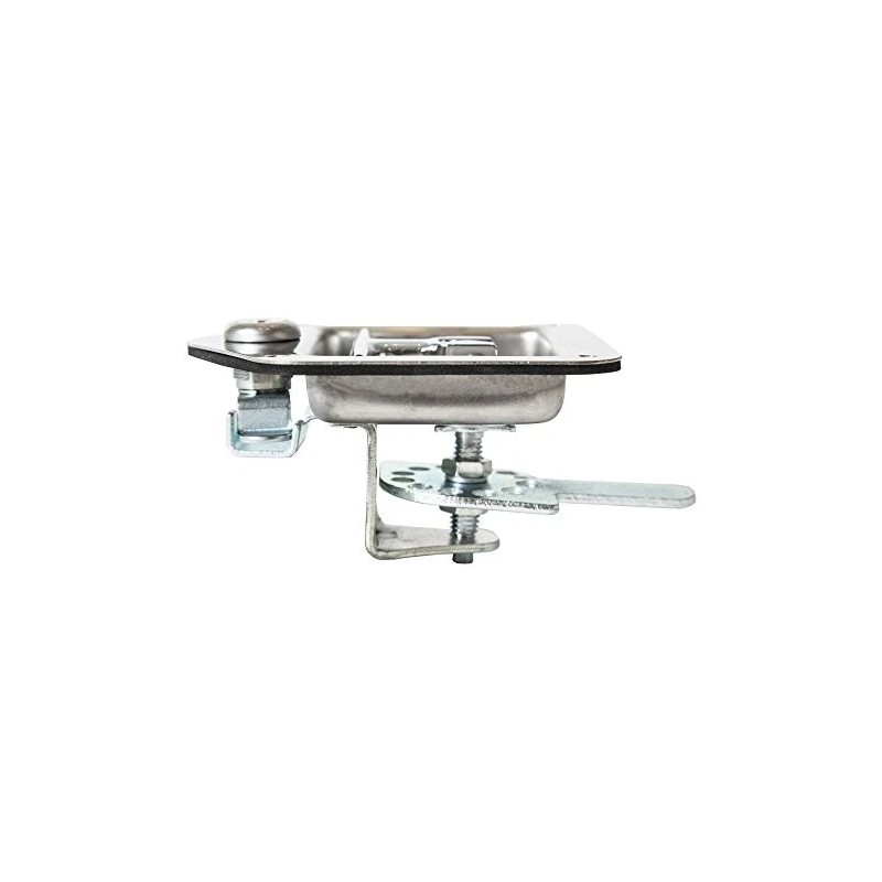 Buyers Products Company Silver Universal Fit Stainless Steel Lock Latch