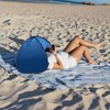Sunshade and Sun Protection Pop Up Beach Tent,Mini Personal Beach
