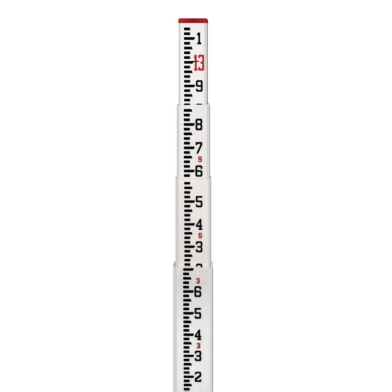 SitePro SCR 13-ft Fiberglass Leveling Rod (CR) - 10ths