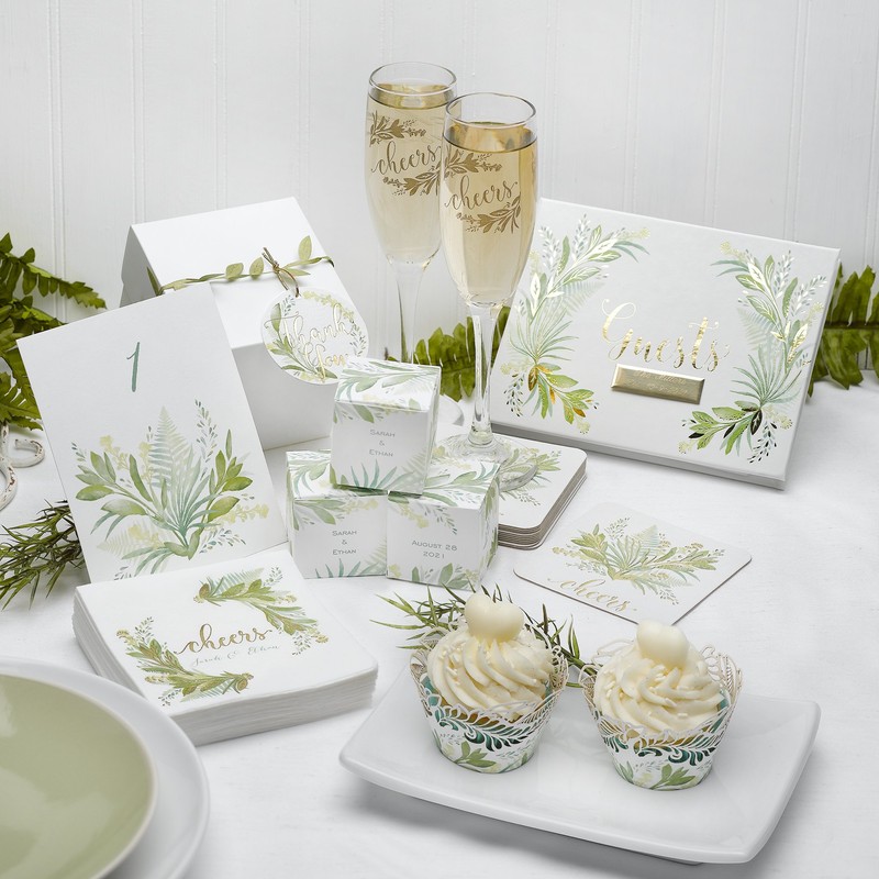 Hortense B. Hewitt 55504 Table Numbers, Greenery