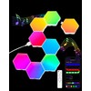 JIMIMORO JIMIMORO 8 Pack Hexagon Light Panels -Cool Music Sync