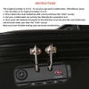 Luggage Locks,TSA Approved Luggage Password Lock Suitcase Locks 3-Digit Number