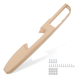 80995 Front Driver Side Door Armrest Compatible with 2010 2011 2012 2013 2014 Silverado Sierra Suburban Tahoe Yukon Avalanche Repair with Door Release Handle Above Armrest 27in,Tan