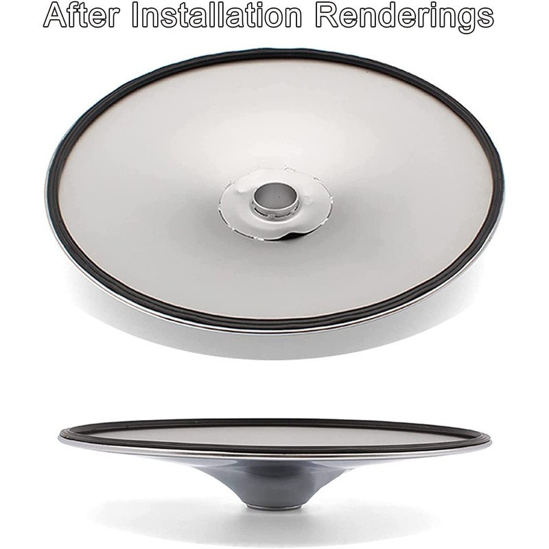 Rgzqrq Pack of 2 Interchangeable Rubber Rings for Bar Stools