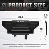 YZONA for Ford Bronco Front Skid Plate Steel Bumper Cover