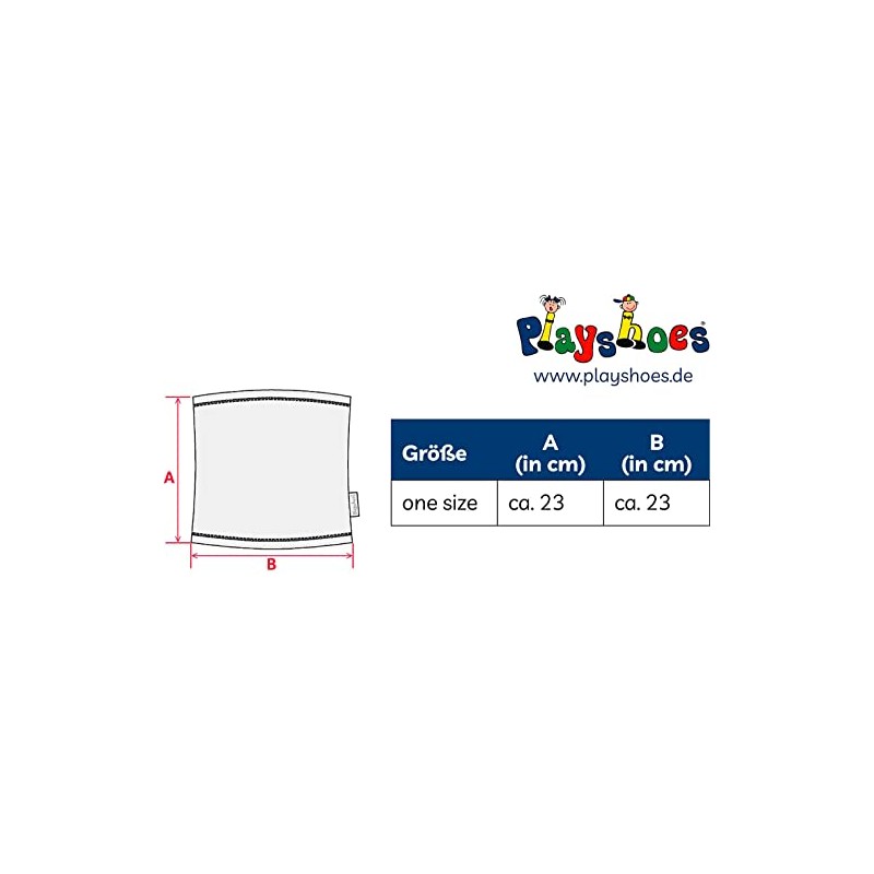 Playshoes Unisex Children's Fleece Tube Scarf Winter Scarf, dots