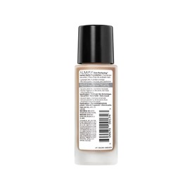 Almay Skin Perfecting Comfort Matte Foundation, Hypoallergenic, Cruelty Free, -Fragrance Free, Dermatologist Tested Liquid Makeup, Neutral Sun Beige, 1 Fluid Ounce