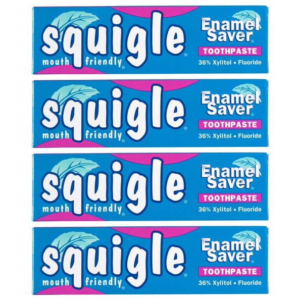 Squigle Enamel Saver Toothpaste (Canker Sore Prevention & Treatment) Prevents