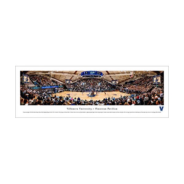 Villanova Basketball at Finneran Pavilion - Unframed 40 x 13.5