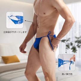 Amy Coulee Men's Bikini, blue (royal)