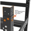AAAwave Sluice V2 Mining Frame Stacking Brackets - Black