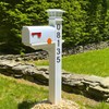 House Numbers, 5" Floating Stainless Steel Address House Number Sign,