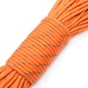 100FT Reflective Paracord 7 Core Parachute Cord (11# Neon Orange)