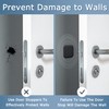XoYoZo Door Stoppers Wall Protector Buffer Guard Doorknob Door Handle