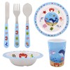 Children's Sea Life Design Melamine Tableware (Plate Bowl Cup Cutlery