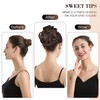 BARSDAR Hairpiece Dutt Hair Scrunchie Updo Hairstyles, Hairpiece Hair Extension