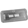 ROBUST Car Rear Number Plate Lamp Light Clear Lens Cover