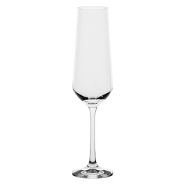 LA PORCELLANA BIANCA - Flute in vetro, capacità 180ml, collezione Riserva