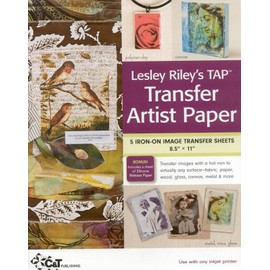 Lesley Riley's TAP Transfer Artist Paper 5 Sheet Pack: 5 Iron-on Image Transfer Sheets 8.5 X 11