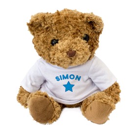 NEW - SIMON Teddy Bear - Cute Soft Cuddly - Gift Present Birthday Xmas