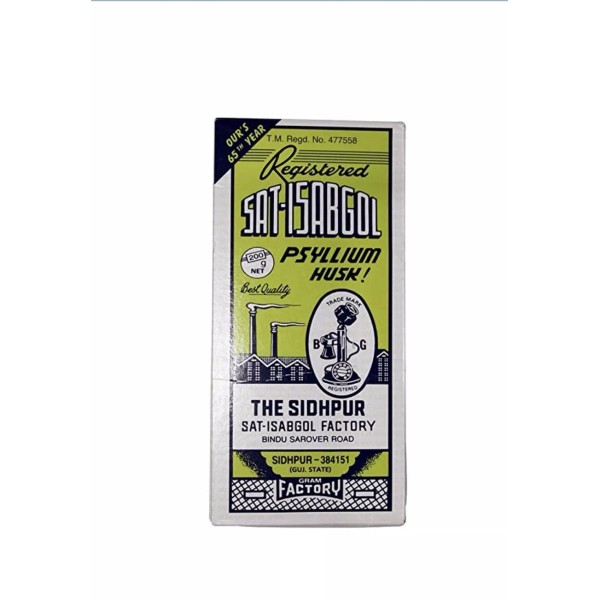 Sat Telephone Ispaghol Psyllium Husk 200 Gram ( 1 Pack)