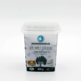 MARMARABIRLIK - Kuru Sele - Natural Dried Black Olives XS - 800g