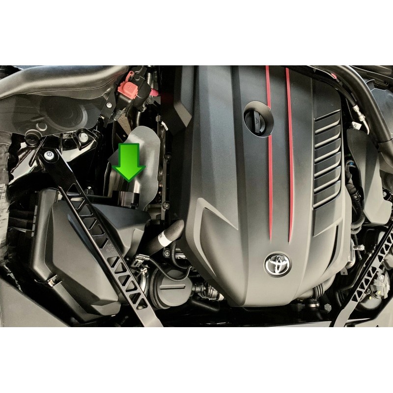 Burger Motorsports BMS Intake Muffler Delete for 2020+Toyota GR Supra