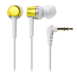 オーディオテクニカ ATH-CKR30 YL イヤホン 有線 カナル型 SoundReality イエロー