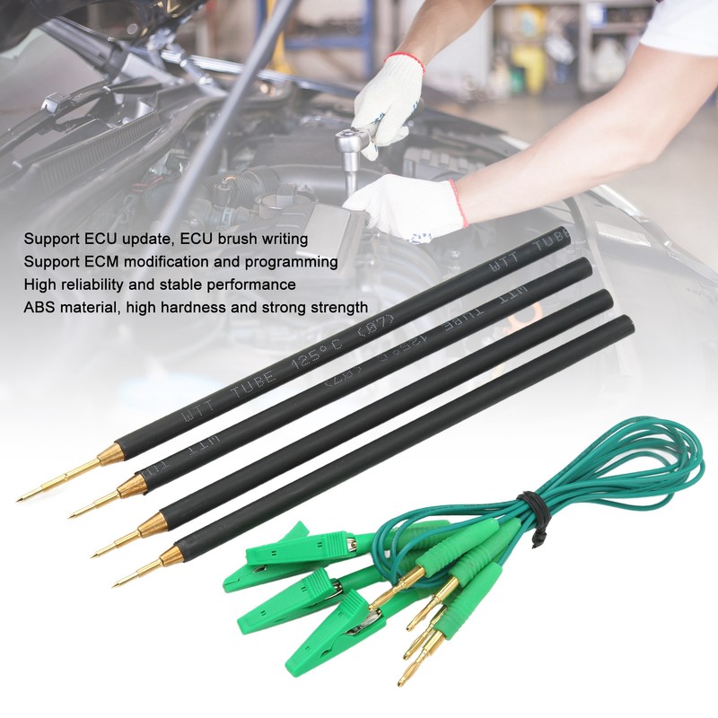 4PCS ECU Read Write Probe with Connect Cable 12 to