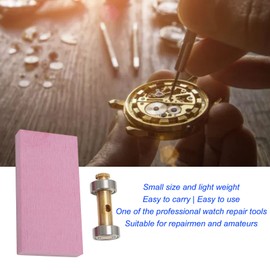 Watch Repair Screwdriver Sharpener 3000 Grit Sharpening Stones Watches Repairs Tool for Amateurs，Adjustable Watch Wristwatch Screwdriver Sharpener Repair Tool Sharpening Holder