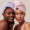 Hair Turban Quick-Drying Microfibre Towel Turban Towel with Bow and