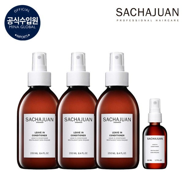 [Sasha Juan] Choi Yurasho conditioner package (250ml*3, 50ml*1) / [사샤후안]