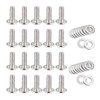 QLXHBOT Vesa Screws M4x12mm, 20 Pcs TV Screws,20 Pcs M4