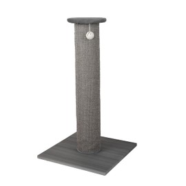 Kitty City Sisal Mat Scratch Perch (Gray)