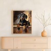 ZUVRDIAI Dog Art Paint by Numbers for Adults Beginner, Dachshund