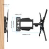 suptek Suptek Adjustable TV Wall Mount Swivel and Tilt TV