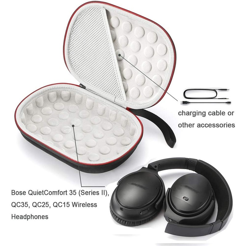 Hard Case for Bose QuietComfort 35 (Series II), QC35, QC25,